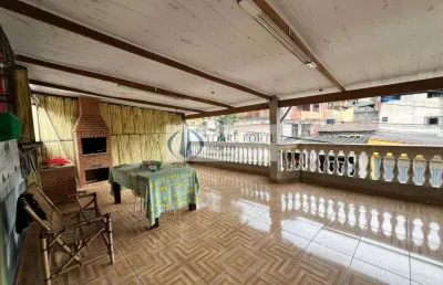 Casa térrea em santo andré com 3 dormitórios e 3 vagas de garagem