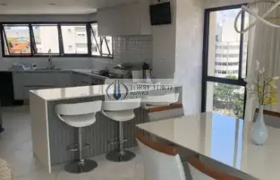 Lindo apartamento de 3 dormitórios, varanda gourmet e 3 vagas na mooca