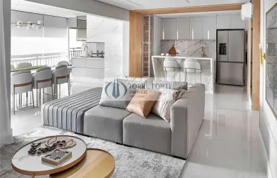 Apartamento 2 dormitórios, 2 suítes, varanda gourmet, 2 vagas no tatuapé