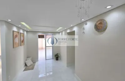 Lindo apartamento com 2 dormitorios 1 vaga coberta fixa na vila carmosina