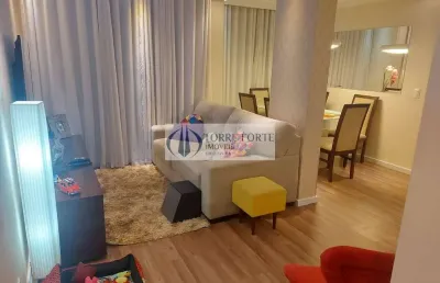 Lindo apartamento 2 dormitórios, 1 vaga com lazer completo