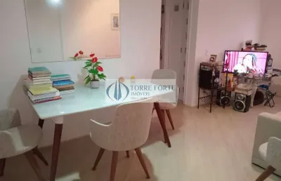 Oportunidade. apartamento semi-mobiliado com 2 dormitorios 1 vaga fixa