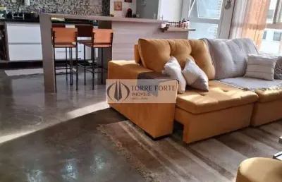 Apartamento 2 dormitórios, suíte, 1 vaga, armários planejados em alphaville
