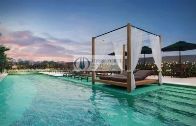 Apartamento novo 2 dormitórios, suíte, 1 vaga e lazer completo no belém