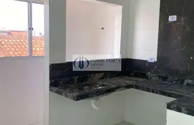 Sobrado novo em condominio com 2 quartos 1 vaga na vila tupi praia grande