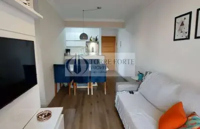 Lindo apartamento com varanda gourmet  com 2 dormitórios , 1 vaga , centro