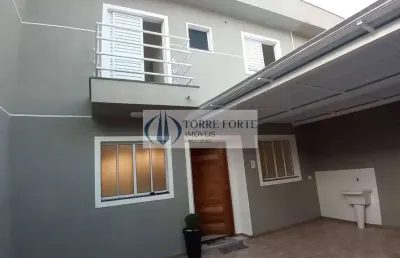 Lindo sobrado com 2 suítes, 3 banheiros e 2 vagas em são miguel