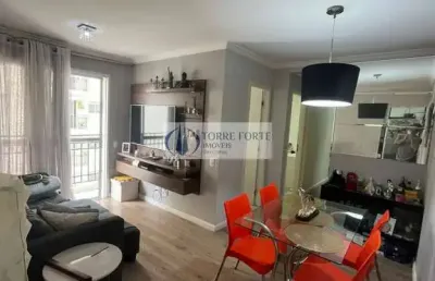 Lindo apartamento 2 dormitórios, 1 suíte e 1 vaga em santo andré