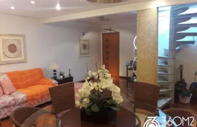 Cobertura duplex para venda em são caetano do sul, santa paula, 2 dormitórios, 2 suítes, 3 banheiros, 1 vaga