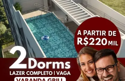 Apartamento para venda em santo andré, vila eldízia, 2 dormitórios, 1 banheiro