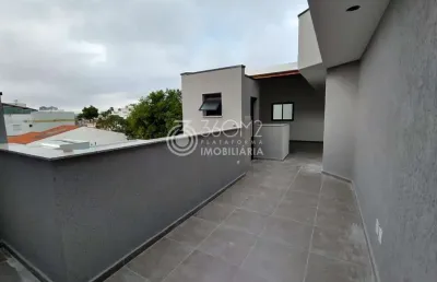 Cobertura para venda em santo andré, paraíso, 2 dormitórios, 1 suíte, 2 banheiros, 2 vagas