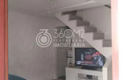 Casa em condomínio para venda em santo andré, vila joão ramalho, 2 dormitórios, 1 banheiro, 1 vaga