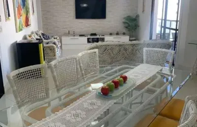 Apartamento para venda em guarujá, pitangueiras, 4 dormitórios, 4 suítes, 5 banheiros, 2 vagas