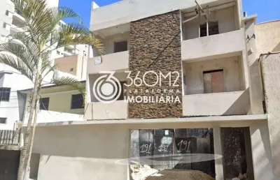 Cobertura para venda em santo andré, campestre, 3 dormitórios, 1 suíte, 3 banheiros, 2 vagas