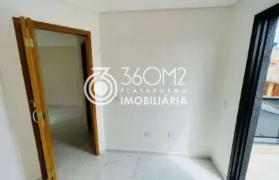 Apartamento garden para venda em santo andré, vila scarpelli, 2 dormitórios, 1 banheiro, 1 vaga