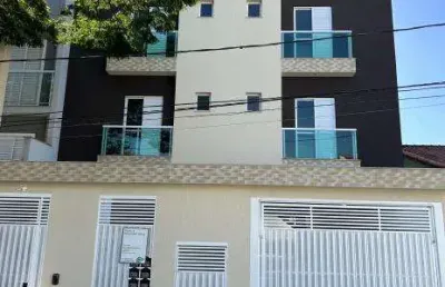 Cobertura para venda em santo andré, centro, 2 dormitórios, 1 suíte, 2 banheiros