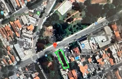 Terreno à venda na Avenida Atlântica, Vila Valparaíso, Santo André