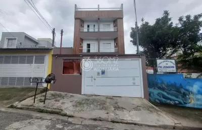 Cobertura para venda em santo andré, vila valparaíso, 2 dormitórios, 1 suíte, 2 banheiros, 1 vaga