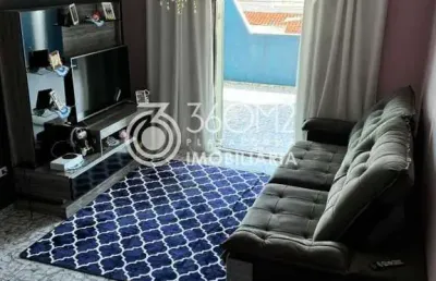 Sobrado para venda em santo andré, jardim do estádio, 3 dormitórios, 1 suíte, 2 banheiros, 2 vagas