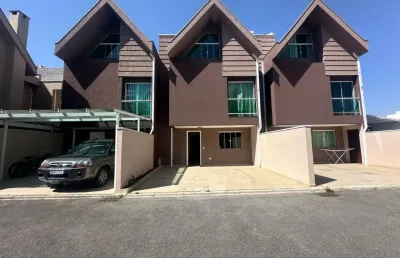 Ótimo sobrado triplex a venda no condomínio residencial laguna ii, no capão raso com 3 quartos - cód. 06.091