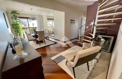 Cobertura com 3 dormitórios à venda, 240 m² por r$ 1.799.990,00 - jardim do mar - são bernardo do campo/sp