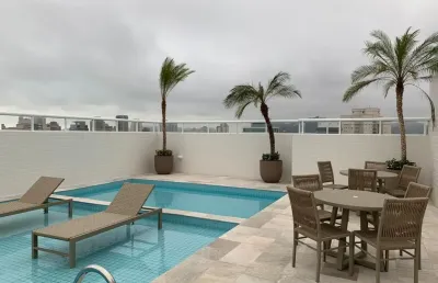 Apartamento com 2 quartos para alugar no Boqueirão, Santos 
