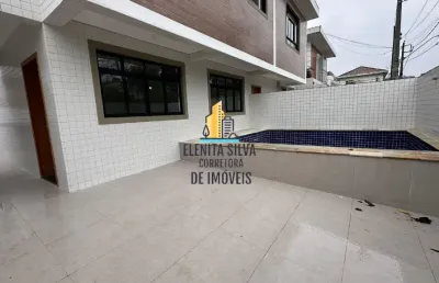 Sobrado de esquina com piscina na vila belmiro – santos/sp