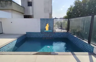 Boqueirão - sobreposta alta duplex - 4 suites   - área gourmet  - piscina -   2 vg - 290 au