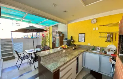 Casa triplex - três suites - piscina - venda - embaré - santos/sp