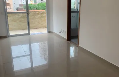 Pompéia locação excelente apartamento 2 dormitórios poucos metros do mar!!!