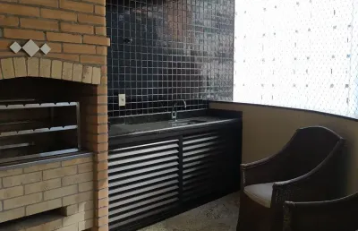 Gonzaga – locação = 3 dormitórios 3 suites -2 vagas