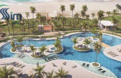 Apartamento com 2 dormitórios à venda, 30 m² por r$ 272.159,00 - cumbuco - caucaia/ce