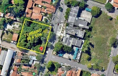 Terreno à venda, 2500 m² por r$ 7.000.000,00 - engenheiro luciano cavalcante - fortaleza/ce