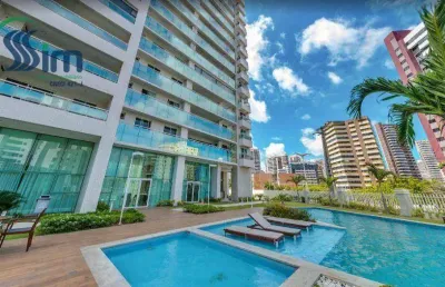 Apartamento todo projetado e lazer completo, com 3 dormitórios à venda, 96 m² por r$ 949.000 - cocó - fortaleza/ce