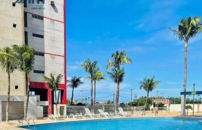 Apartamento, vista mar, andar alto, com lazer, com 2 dormitórios à venda, 75 m² por r$ 420.000 - praia do futuro ii - fortaleza/ce