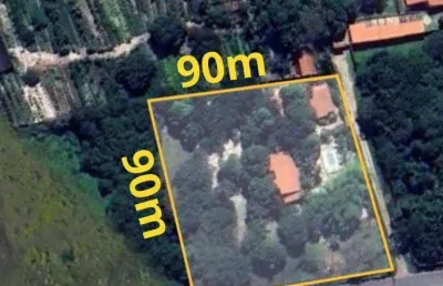 Sítio com 4 dormitórios à venda, 8100 m² por r$ 1.500.000,00 - olho d'água - eusébio/ce