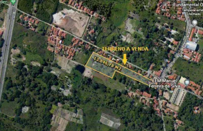Terreno à venda, 13846 m² por r$ 1.000.000,00 - mangabeira - eusébio/ce