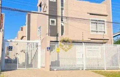Lindo sobrado com terraço e churrasqueira à venda, 113 m² por r$ 698.000 - portão - curitiba/pr! última unidade interna disponível!