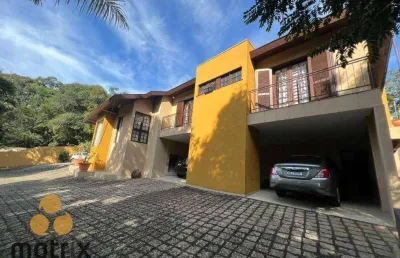 Casa com 4 dormitórios, 400 m² área construída e 2.736m² total - venda por r$ 6.000.000 ou aluguel por r$ 30.000/mês - campo comprido - curitiba/pr