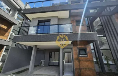 Sobrado com 3 dormitórios à venda, 156 m² por r$ 839.000,00 - boqueirão - curitiba/pr