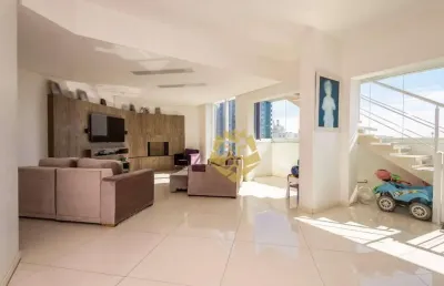 Cobertura com 3 dormitórios à venda, 221 m² por r$ 2.425.000,00 - cabral - curitiba/pr