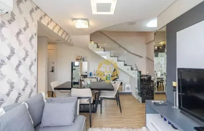 Cobertura com 2 dormitórios à venda, 147 m² por r$ 1.500.000,00 - cabral - curitiba/pr