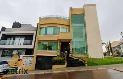 Casa com 3 dormitórios à venda, 400 m² por r$ 2.200.000,00 - bacacheri - curitiba/pr