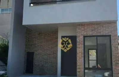 Sobrado com 2 dormitórios em condomínio fechado à venda, 101 m² por r$ 700.000 - santa cândida - curitiba/pr!
