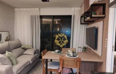Apartamento com 1 dormitório à venda, 37 m² por r$ 410.000,00 - centro - curitiba/pr