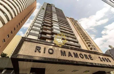 Apartamento excepcional com 4 dormitórios à venda, 250 m² por r$ 1.850.000 - bigorrilho - curitiba/pr!