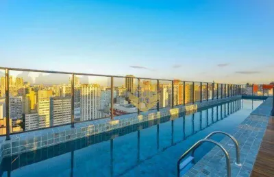 Maravilhoso studio para alugar, 35 m² por r$ 2.600/mês - centro - curitiba/pr