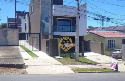 Sobrado novíssimo com 3 dormitórios à venda, 130 m² por r$ 756.000 - xaxim - curitiba/pr!