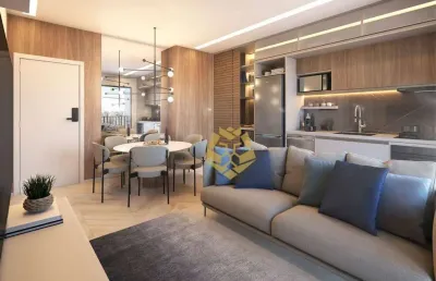Apartamento com 2 dormitórios à venda, 55 m² por r$ 717.000,00 - juvevê - curitiba/pr