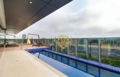 Maravilhoso studio para alugar no seven, 30 m² por r$ 2.200/mês - centro - curitiba/pr